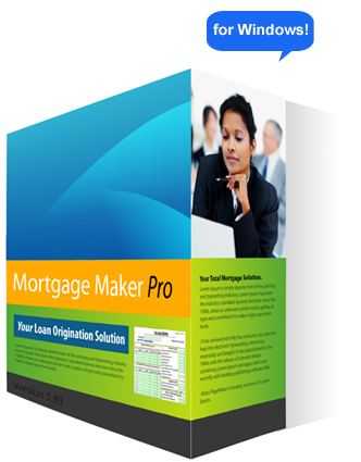 Mortgage Maker Pro - Your Loan Orgination Software Solution